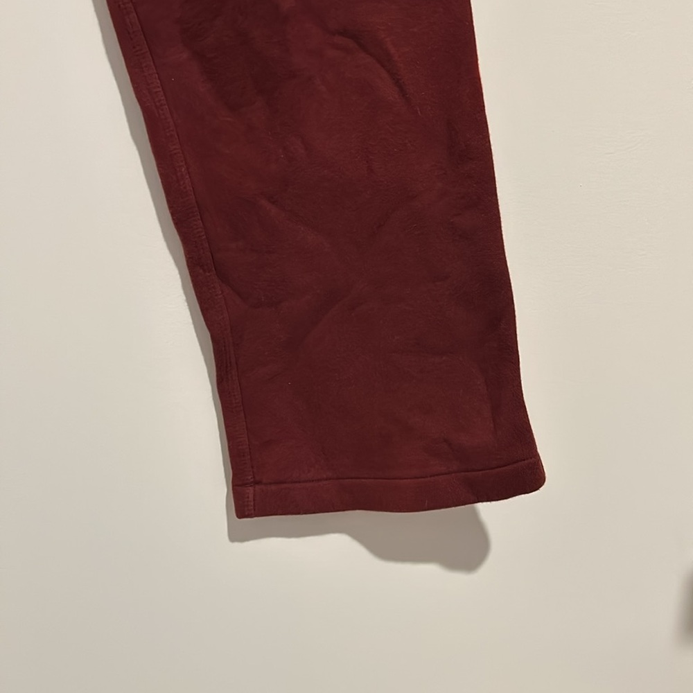 NIKE sweatpants size large maroon type color so soft and comfy - Picture 7 of 11